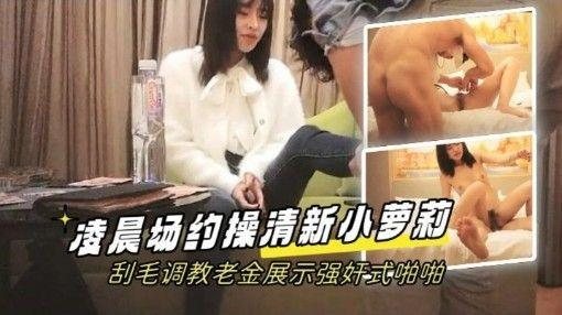 [无码] 探花夜袭萝莉 剃毛调教爆操内射